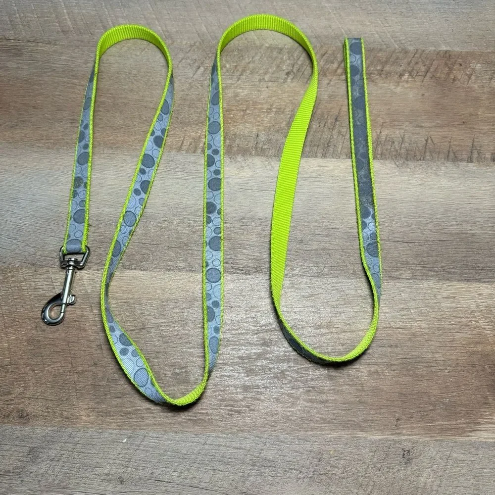 Green Reflective Dog Leash